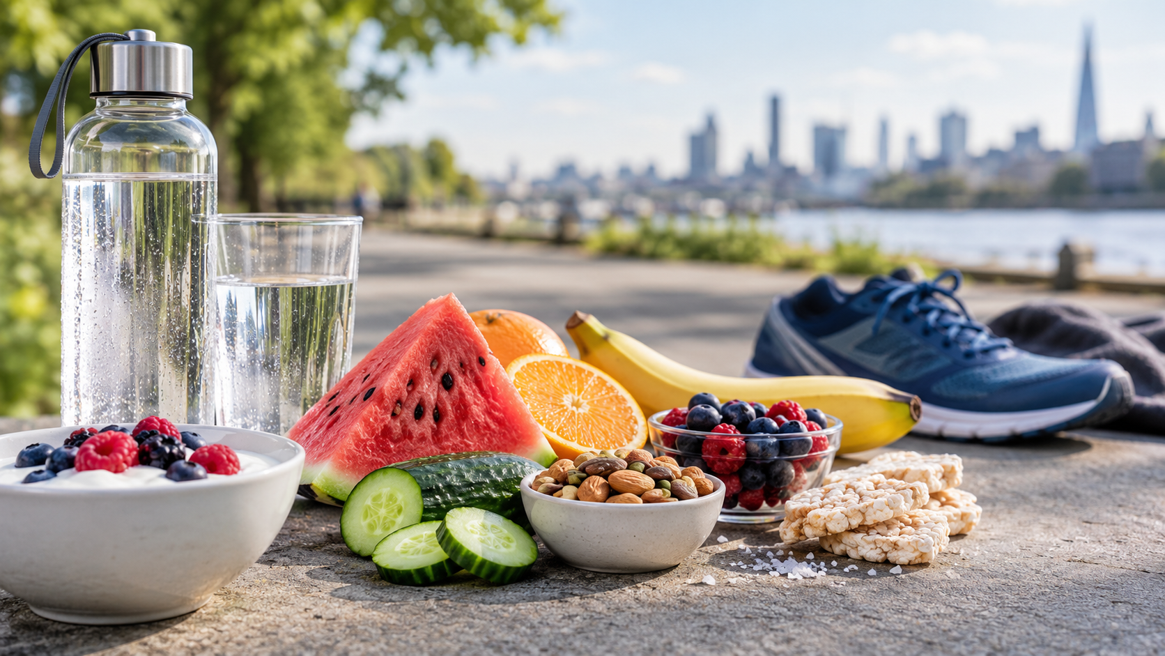 Food that support Hydration for Marathon